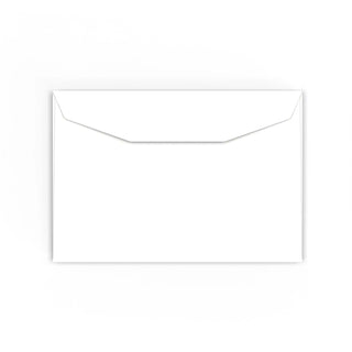 Envelope branco 114x162 mm (C6)