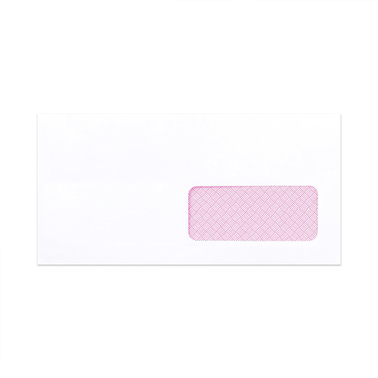 Envelope branco para impressão láser com janela 115x225 mm (DL+)