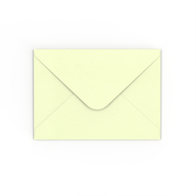Ivory Envelope Hammered Texture 125x175 mm