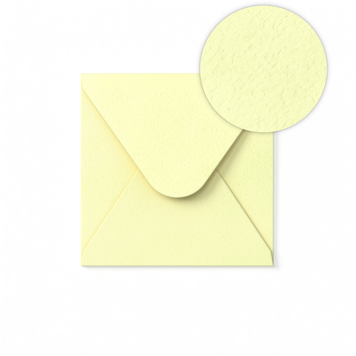 Envelope Marfim com Textura Martelada 130 x 130 mm