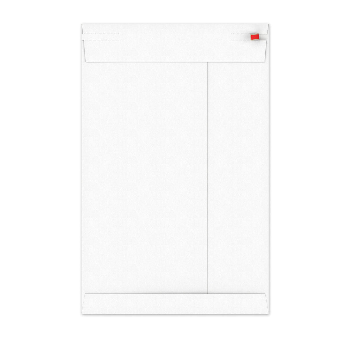 Envelopes rígidos em cartão branco