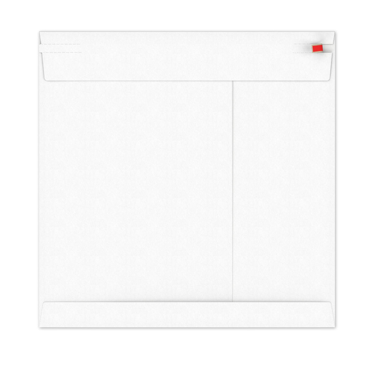 Envelopes rígidos em cartão branco