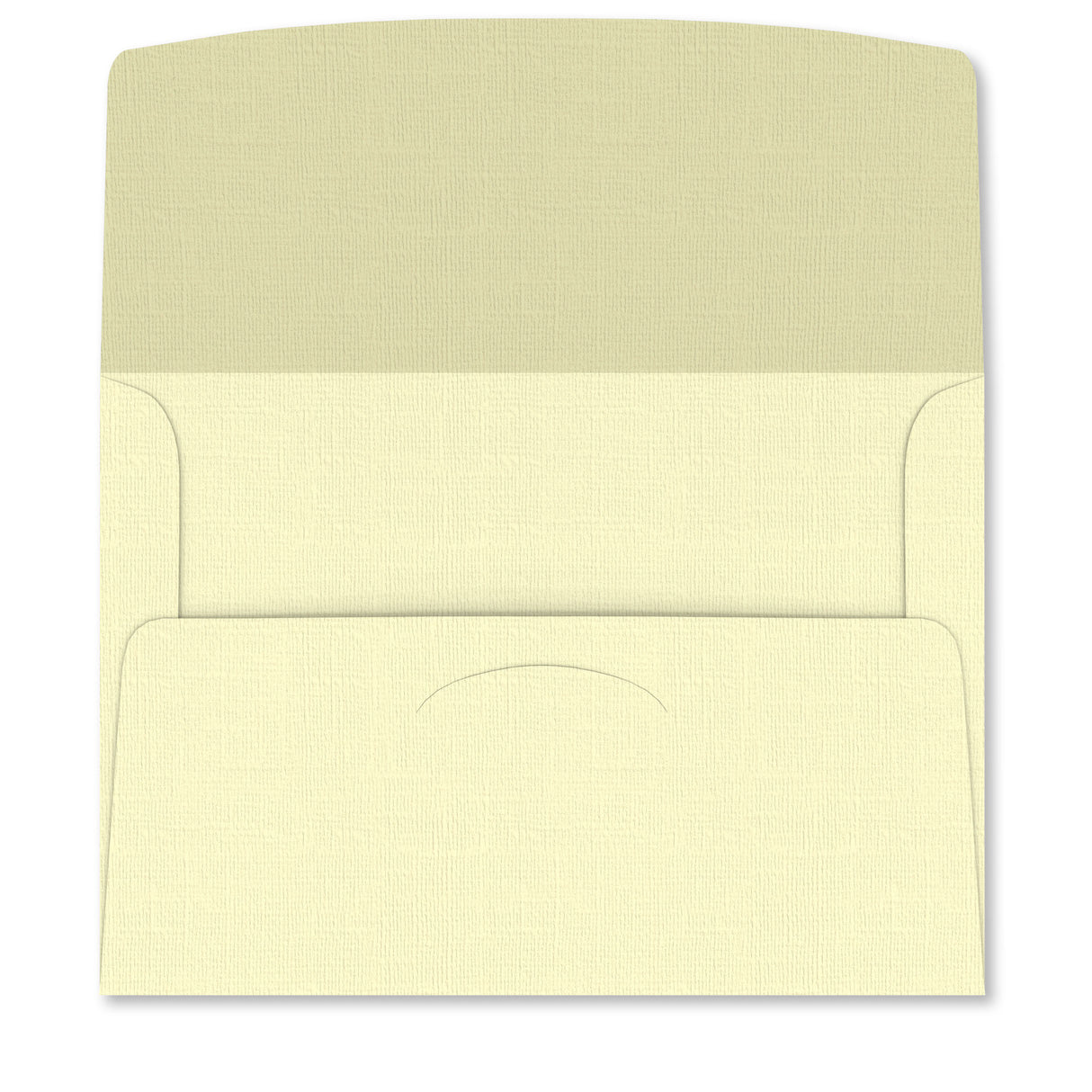 Envelope de aba redonda