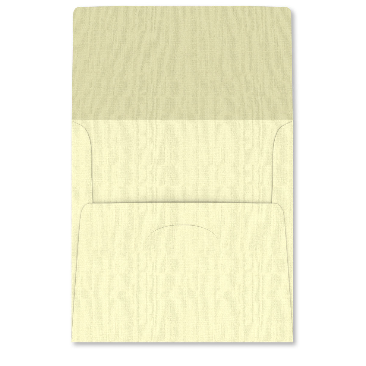 Envelope de aba redonda