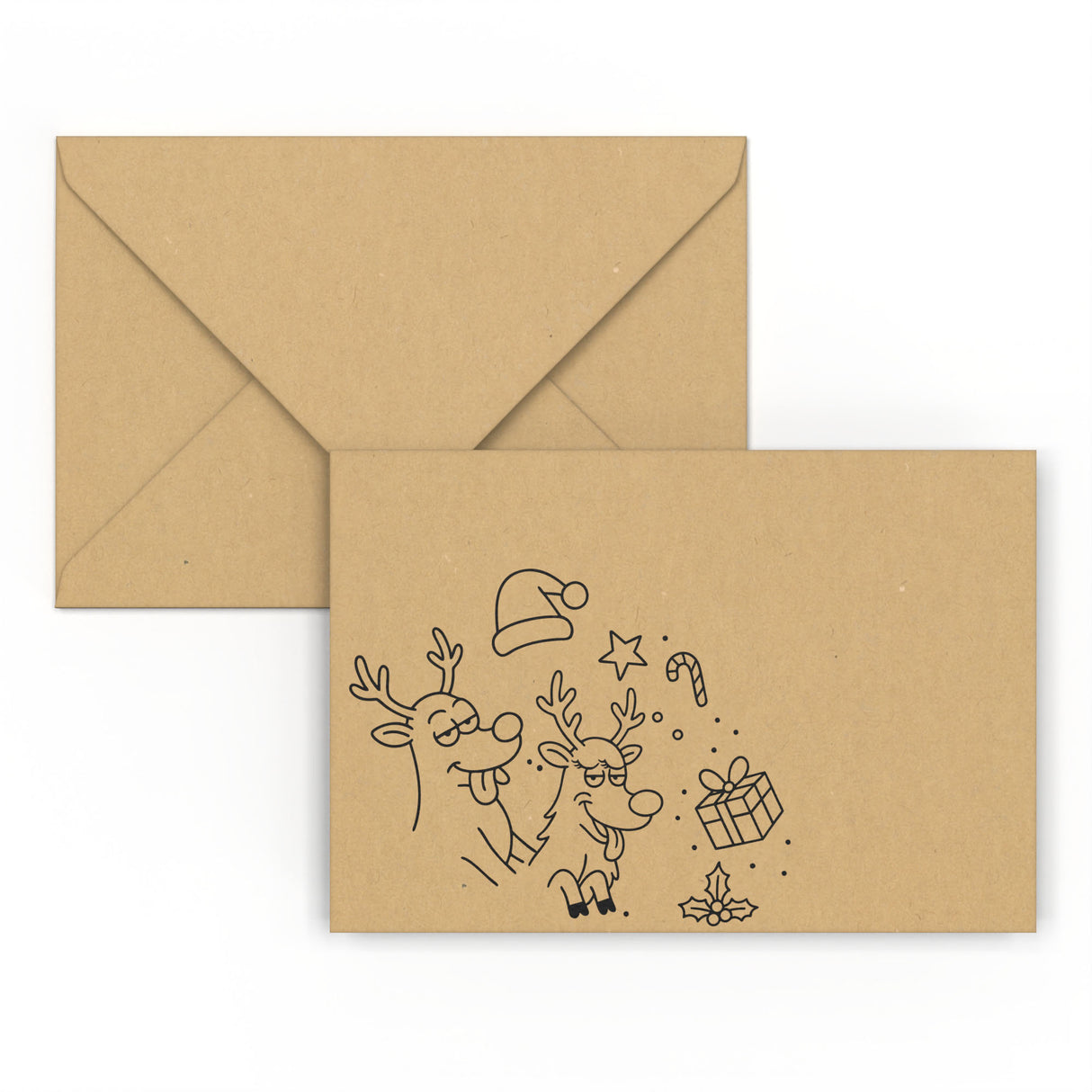 Envelope de Natal Divertido
