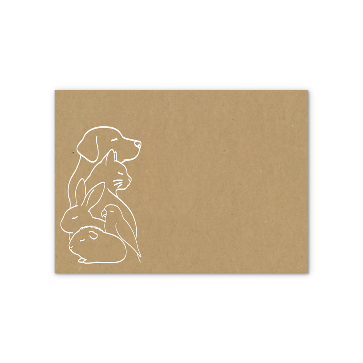 Envelope Motivo Animais de estimação
