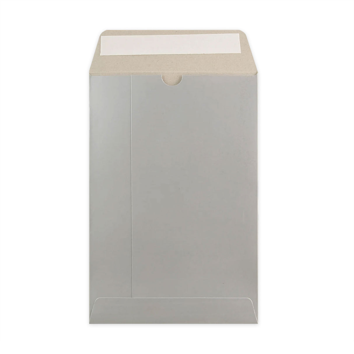 Envelope prateado em cartão rígido 235x162 mm