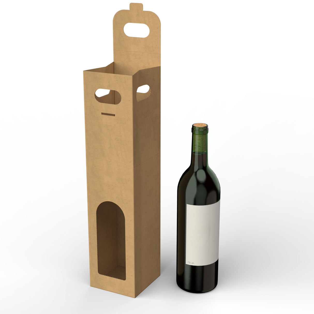 Caixa para garrafas de vinho (75cl.)