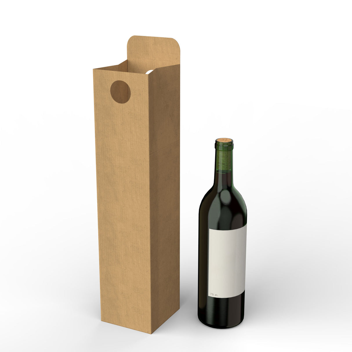 Caixa para garrafas de vinho (75cl.)
