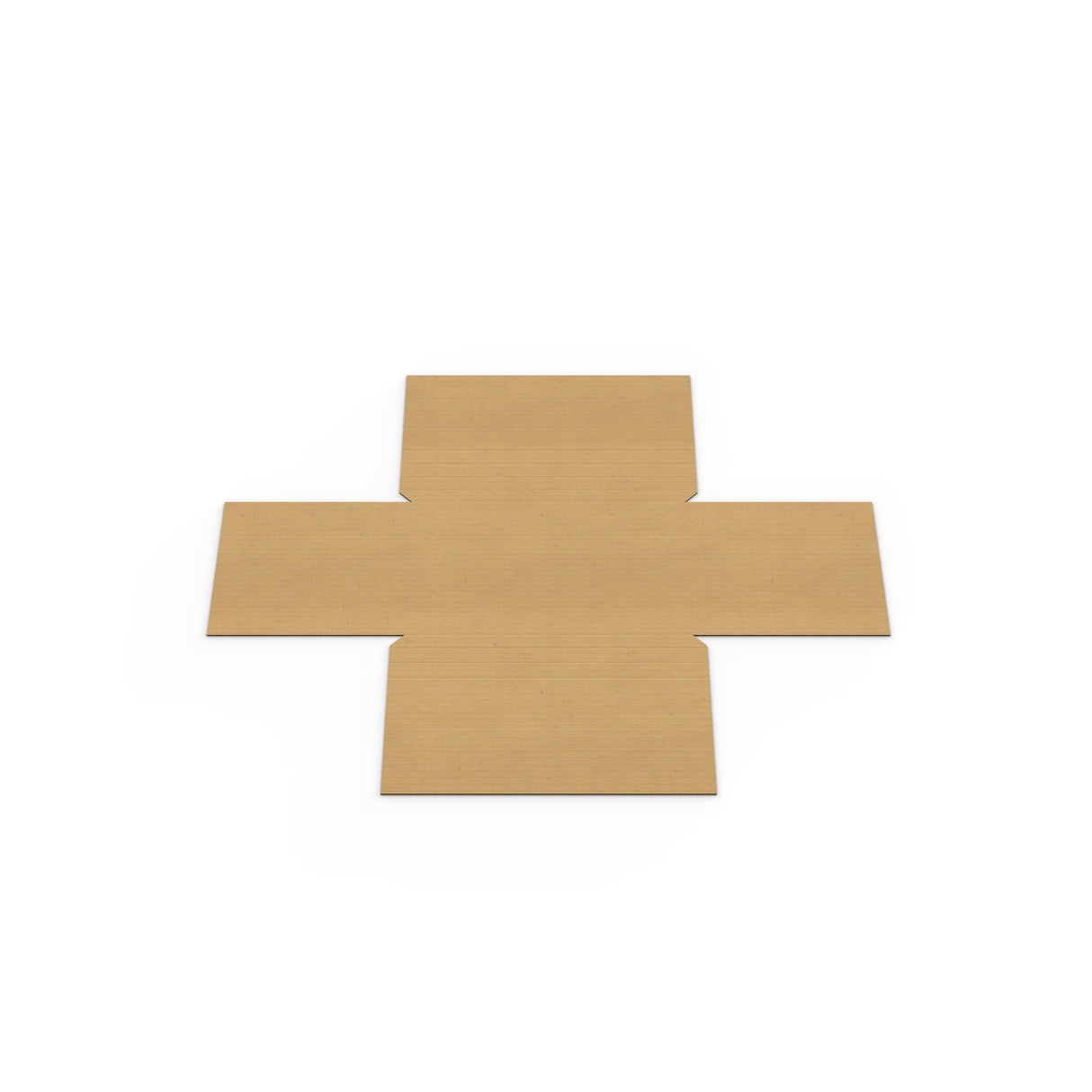 Caixas cruzadas de papelão para envio