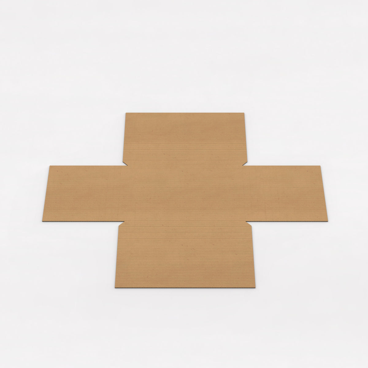 Caixas cruzadas de papelão para envio