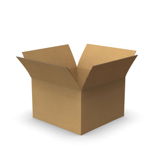 Caixas de papelão com abas para envio