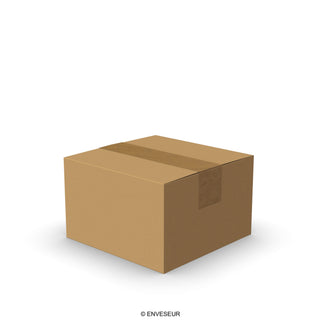 Caixas de papelão com abas para envio