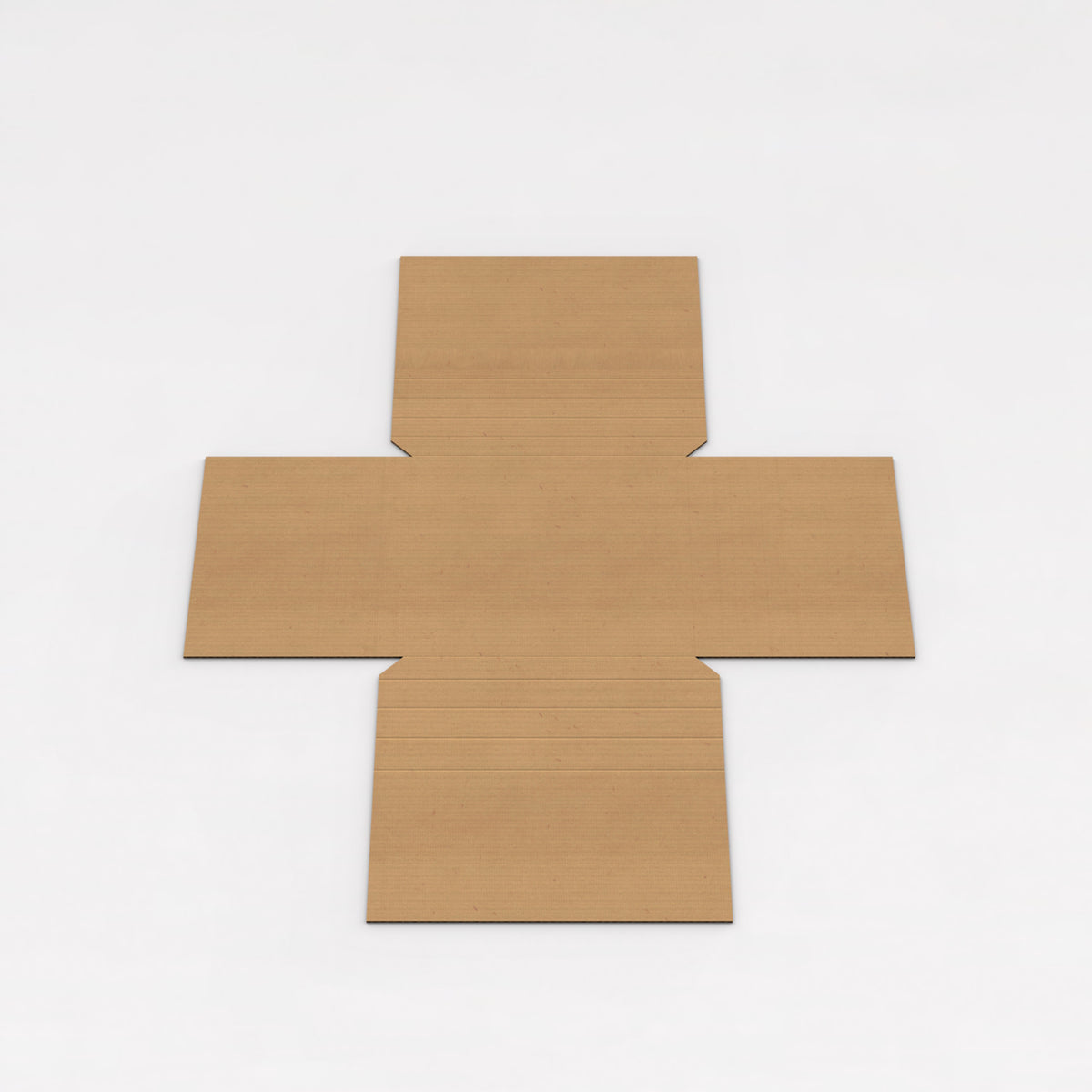 Caixas cruzadas de papelão para envio