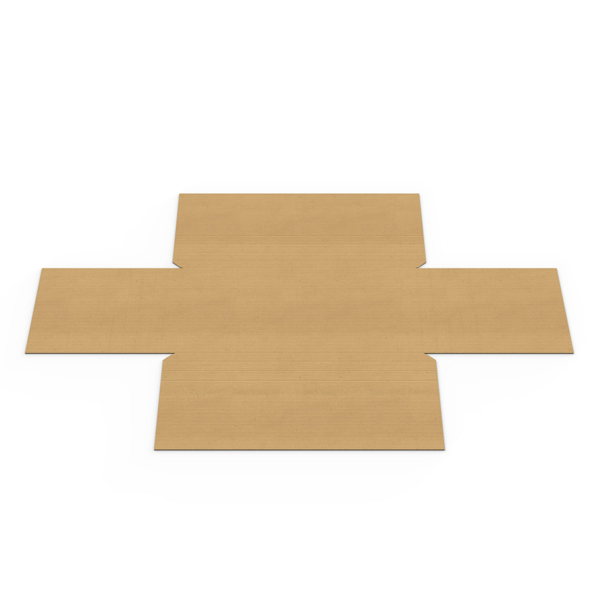Caixas cruzadas de papelão para envio