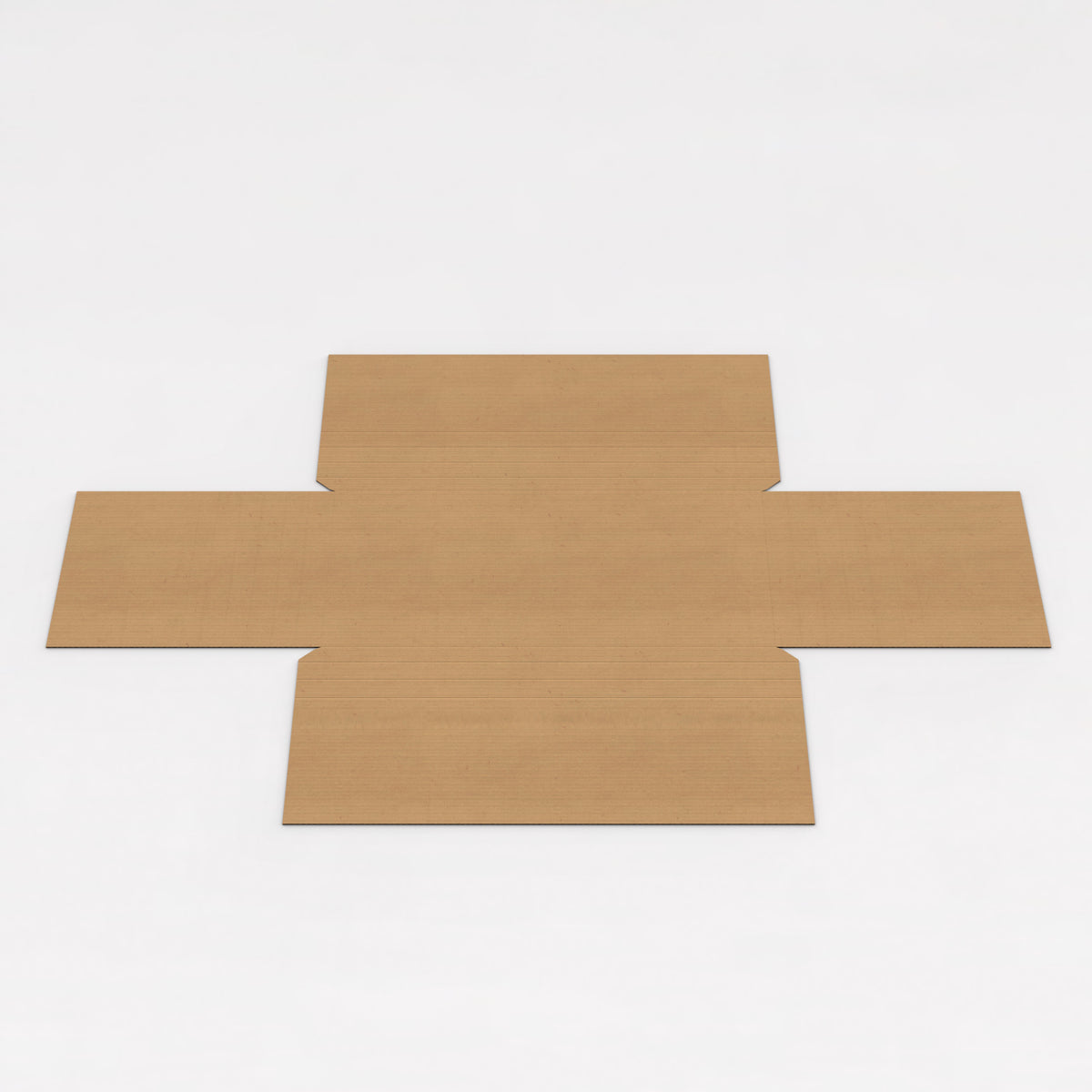 Caixas cruzadas de papelão para envio