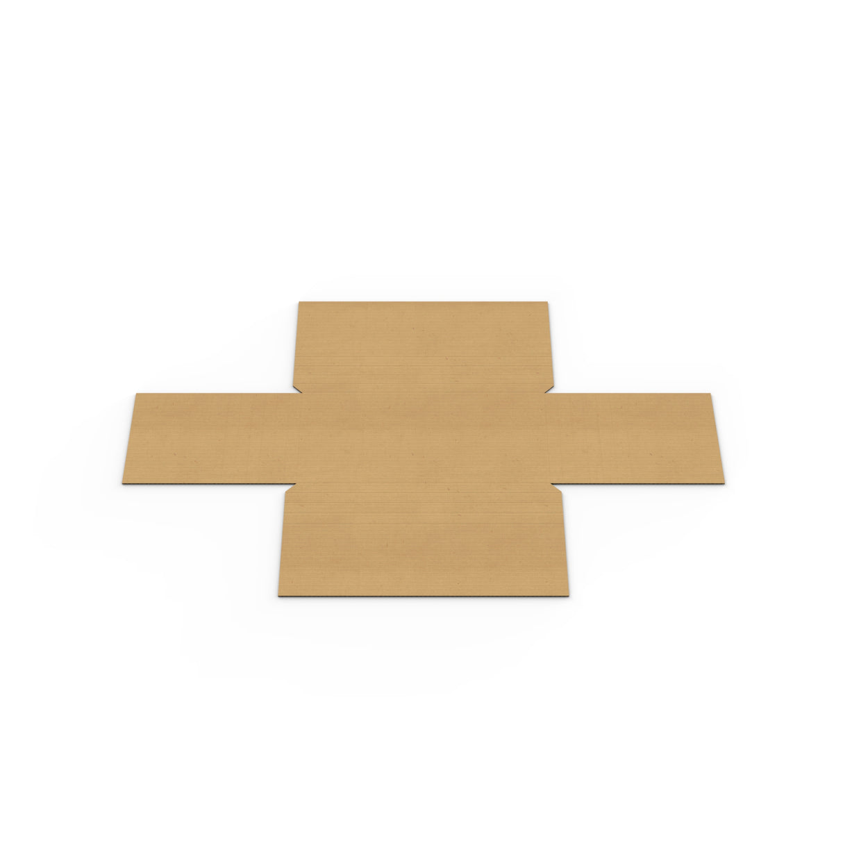 Caixas cruzadas de papelão para envio