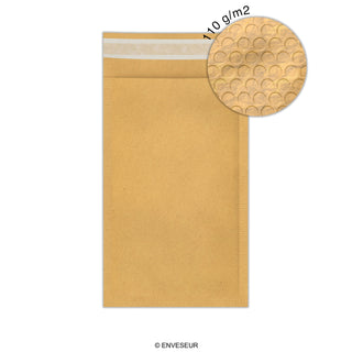 Envelopes almofadados de bolha de papel Kraft - econômico