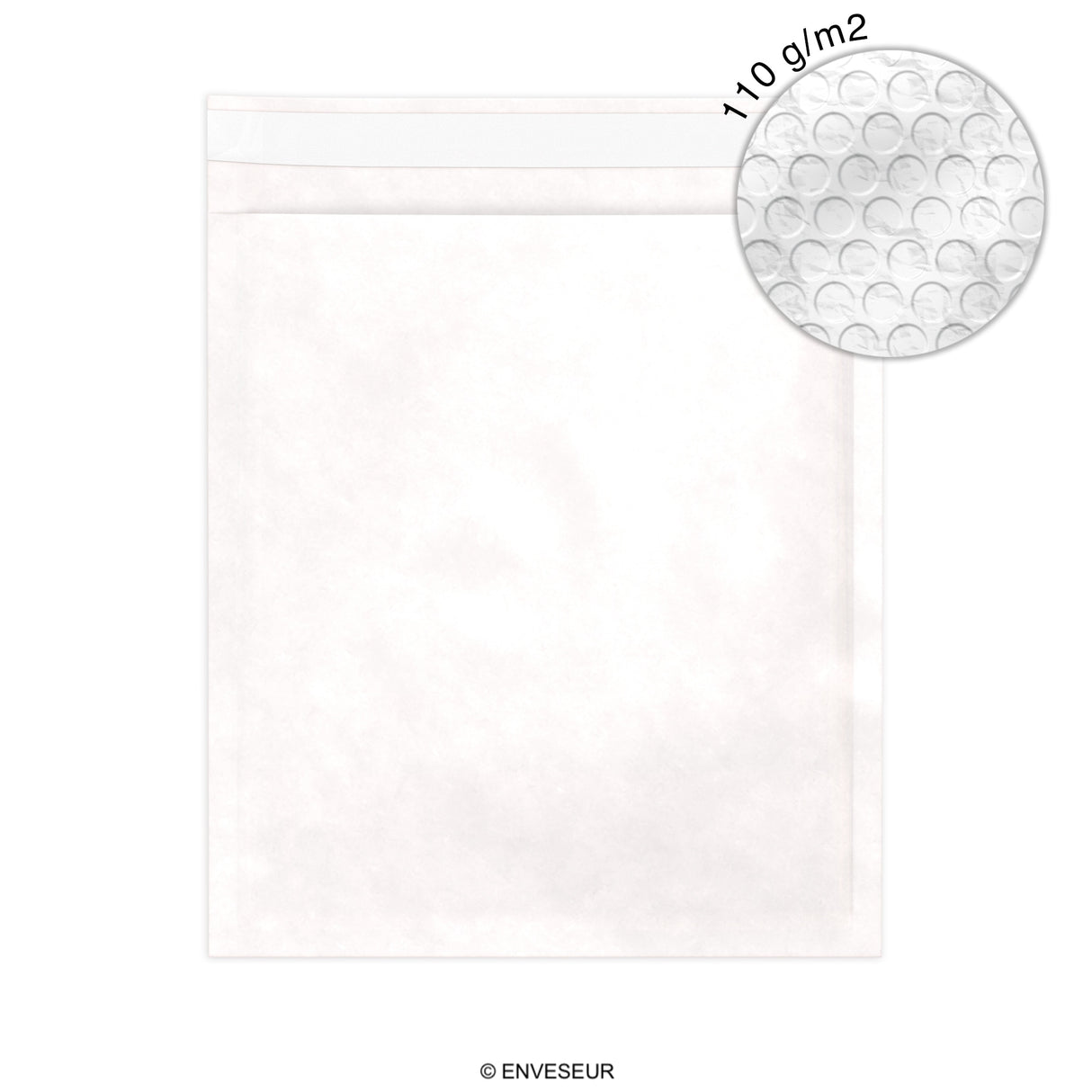 Envelopes almofadados de bolha de papel Kraft - econômico