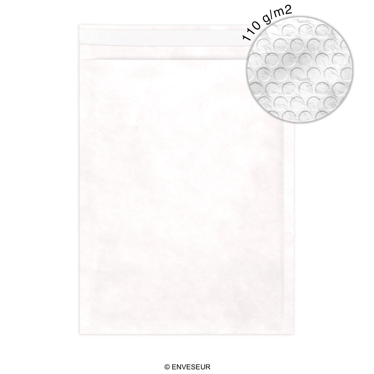 Envelopes almofadados de bolha de papel Kraft - econômico