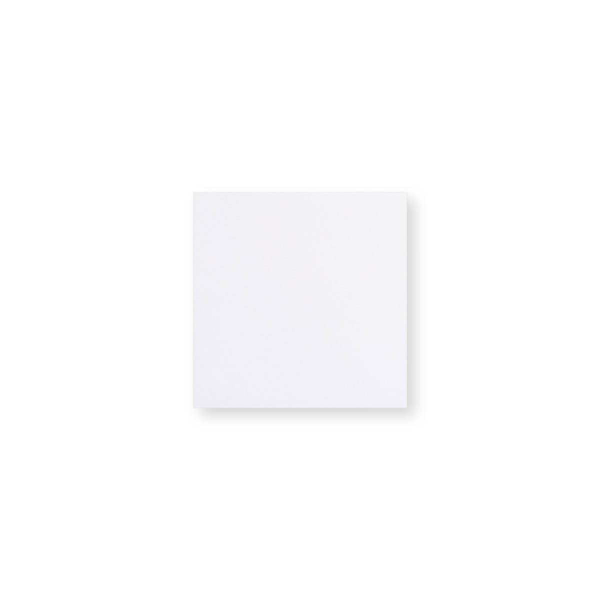 Envelope branco – aba em diamante 105x105 mm