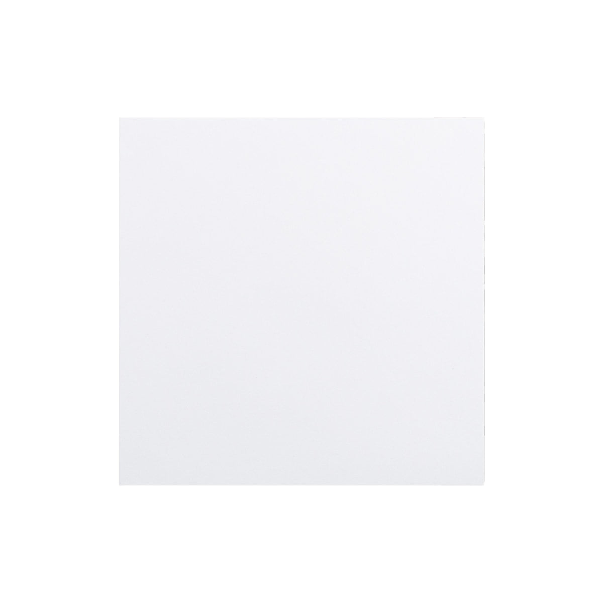Envelope branco – aba em diamante 120x120 mm