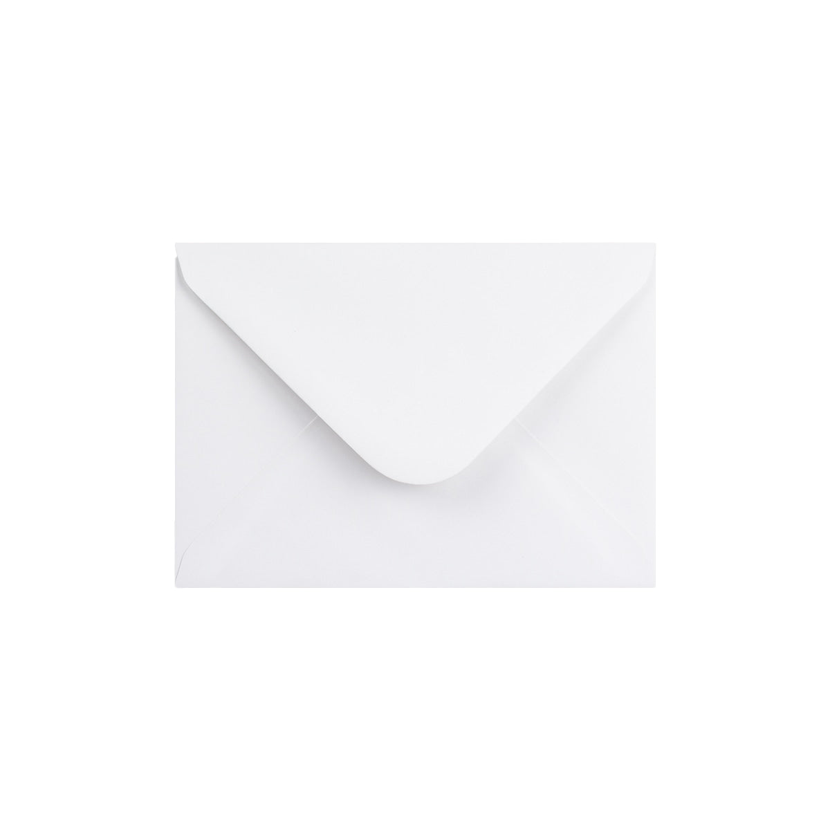 Envelope branco – aba em diamante 121x171 mm