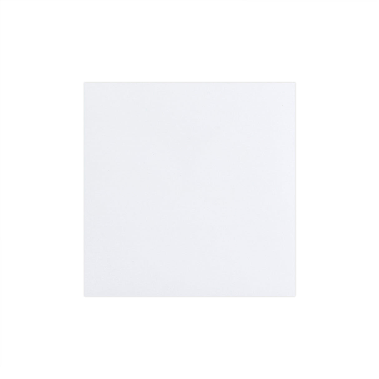 Envelope branco – aba em diamante 130x130 mm