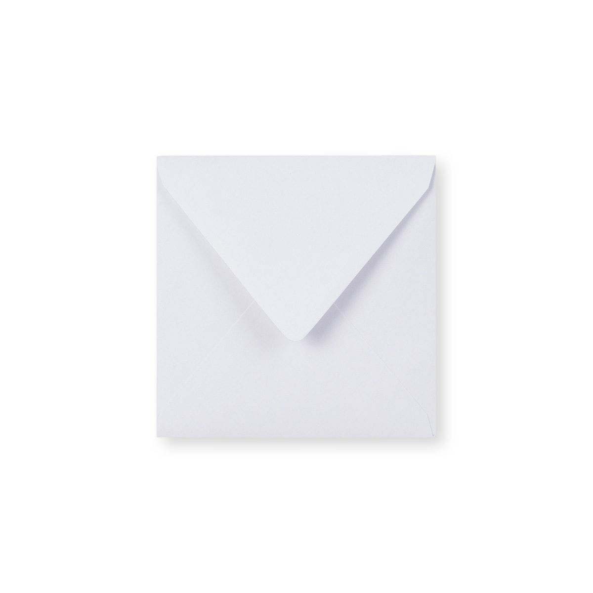 Envelope branco – aba em diamante 146x146 mm