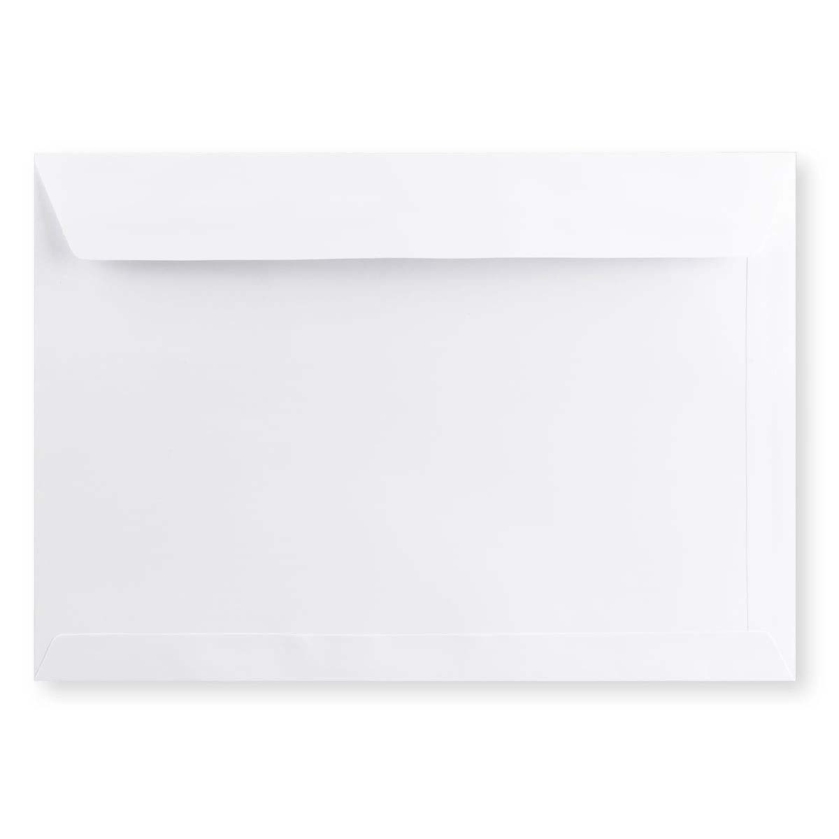 Envelope branco – aba em diamante 229x324 mm (C4)