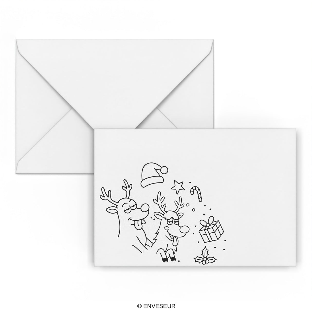 Envelope de Natal Divertido