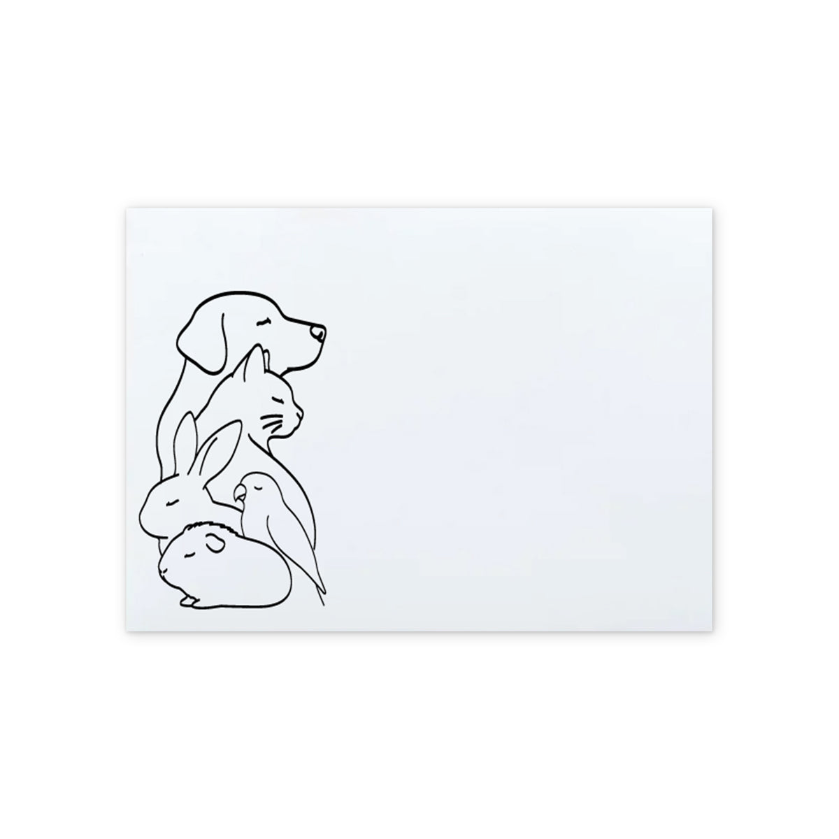 Envelope Motivo Animais de estimação