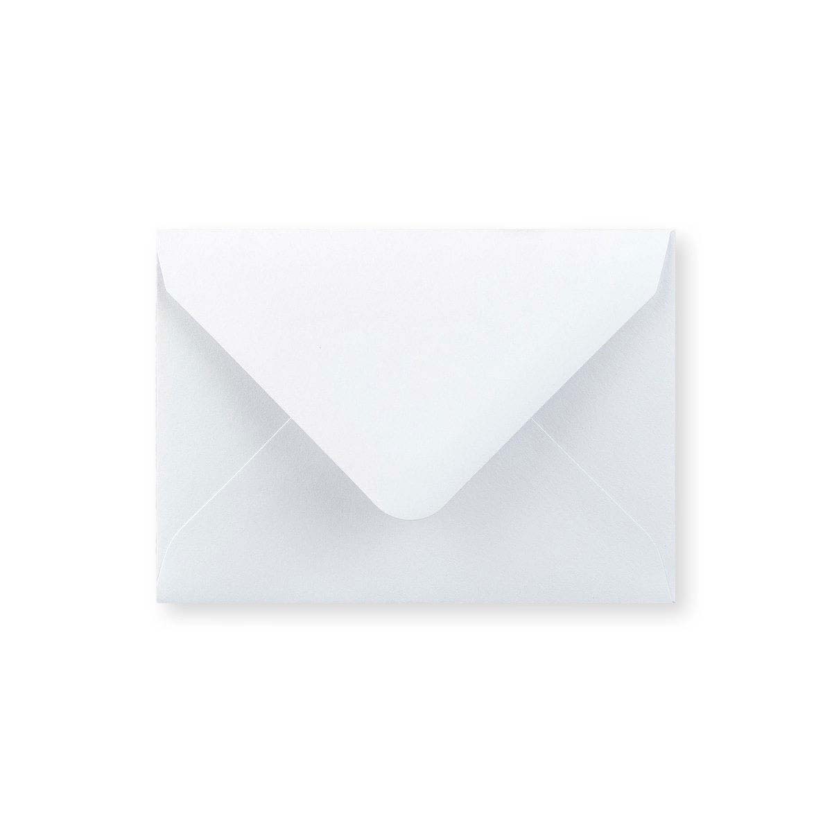Envelope branco – aba em diamante 82x113 mm (C7)