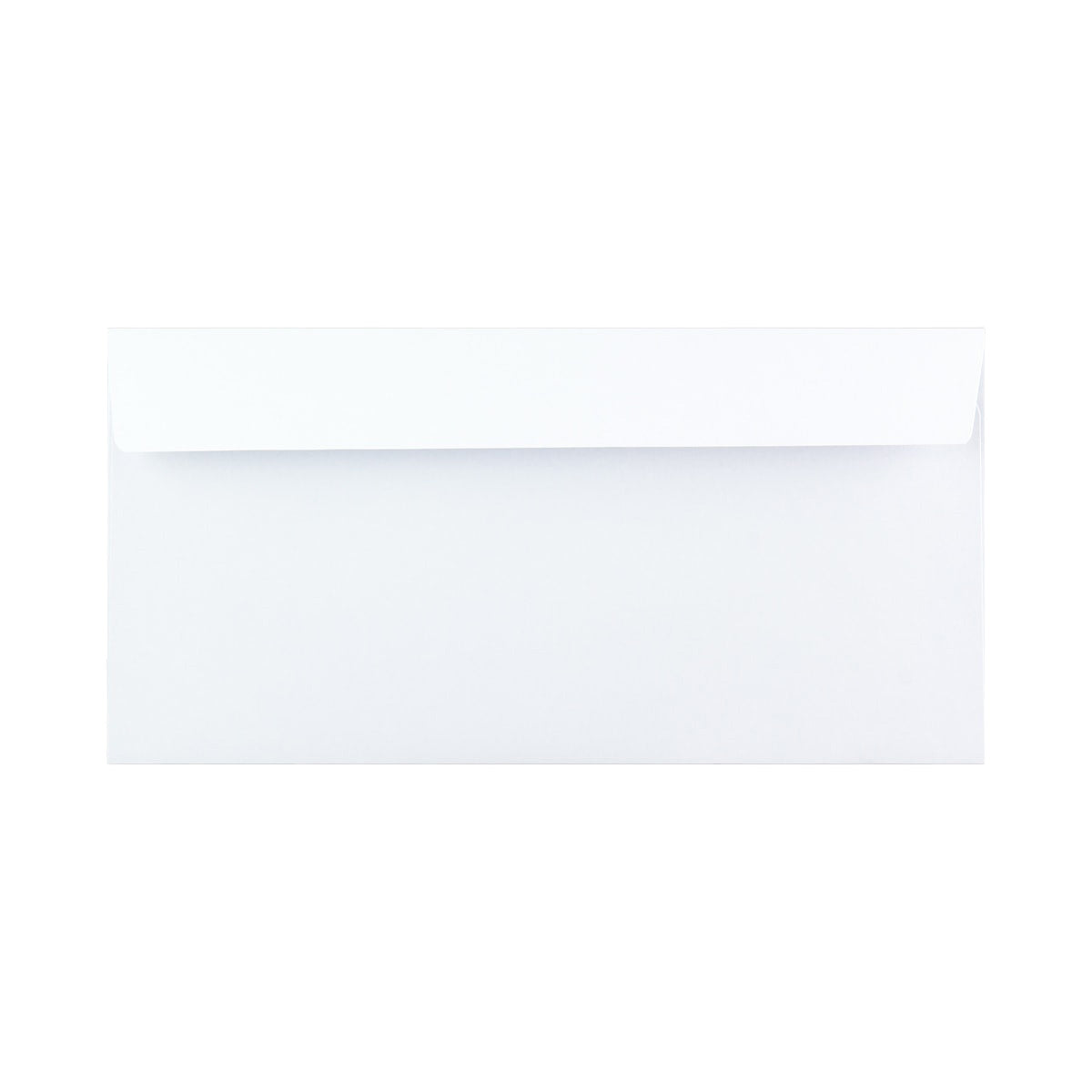 Envelope branco - Aba Reta - J 110x220 mm (DL)