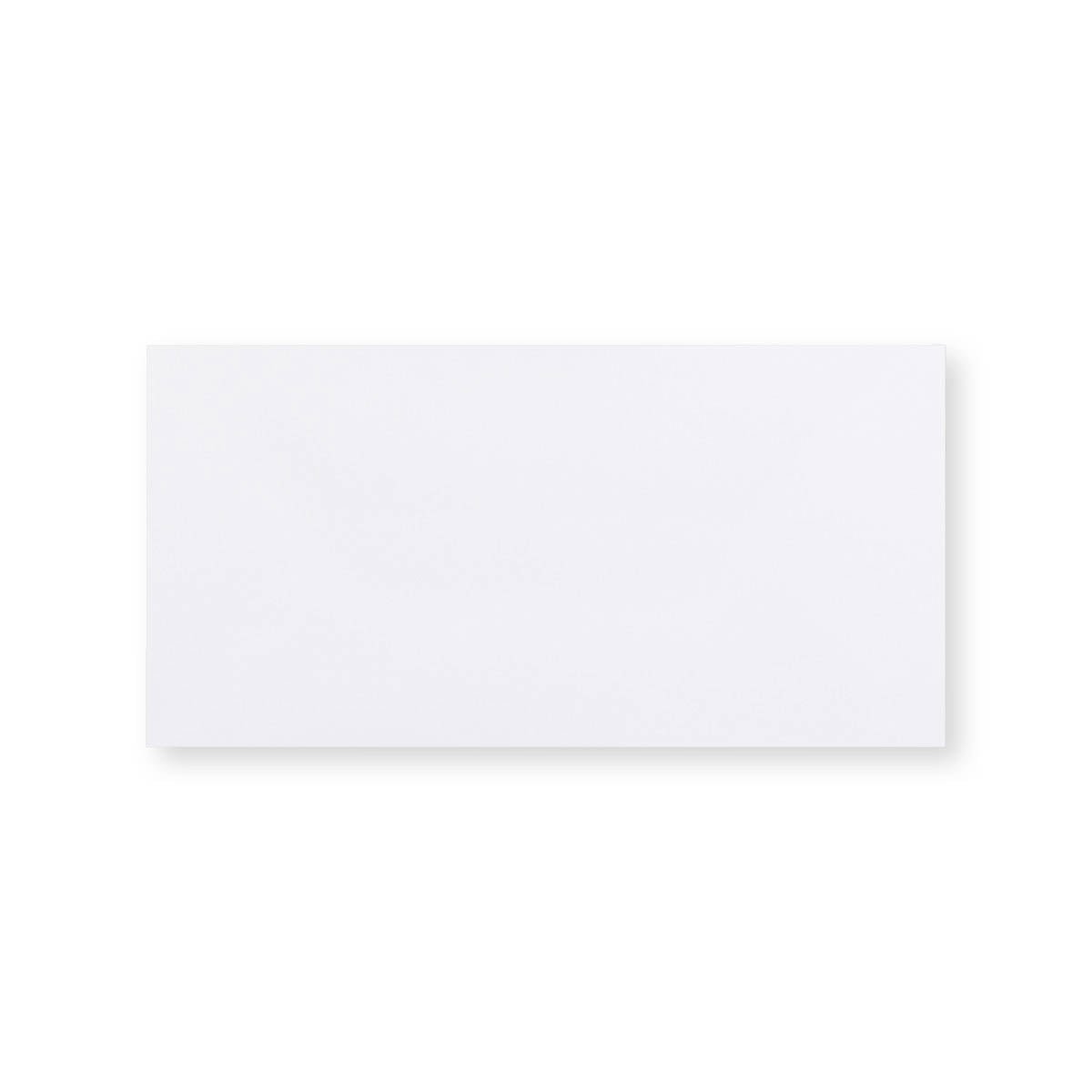 Envelope branco – aba em diamante 110x220 mm (DL)