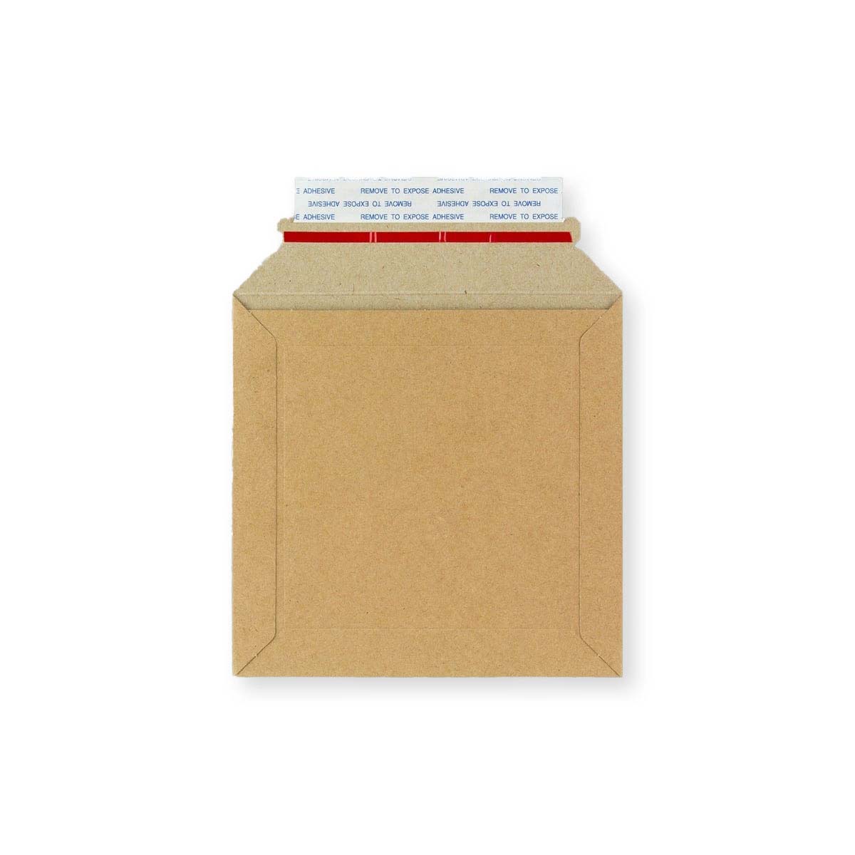 Envelope manila de papelão reciclado 150x150 mm