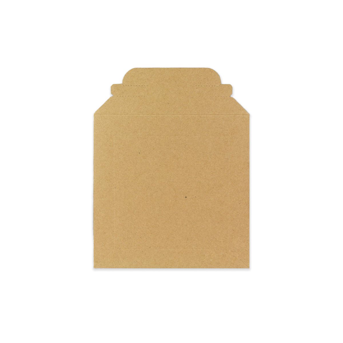 Envelope manila de papelão reciclado 150x150 mm