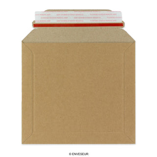 Envelope manila de papelão reciclado 164x180 mm