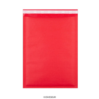 Envelopes almofadados com bolhas de kraft coloridas