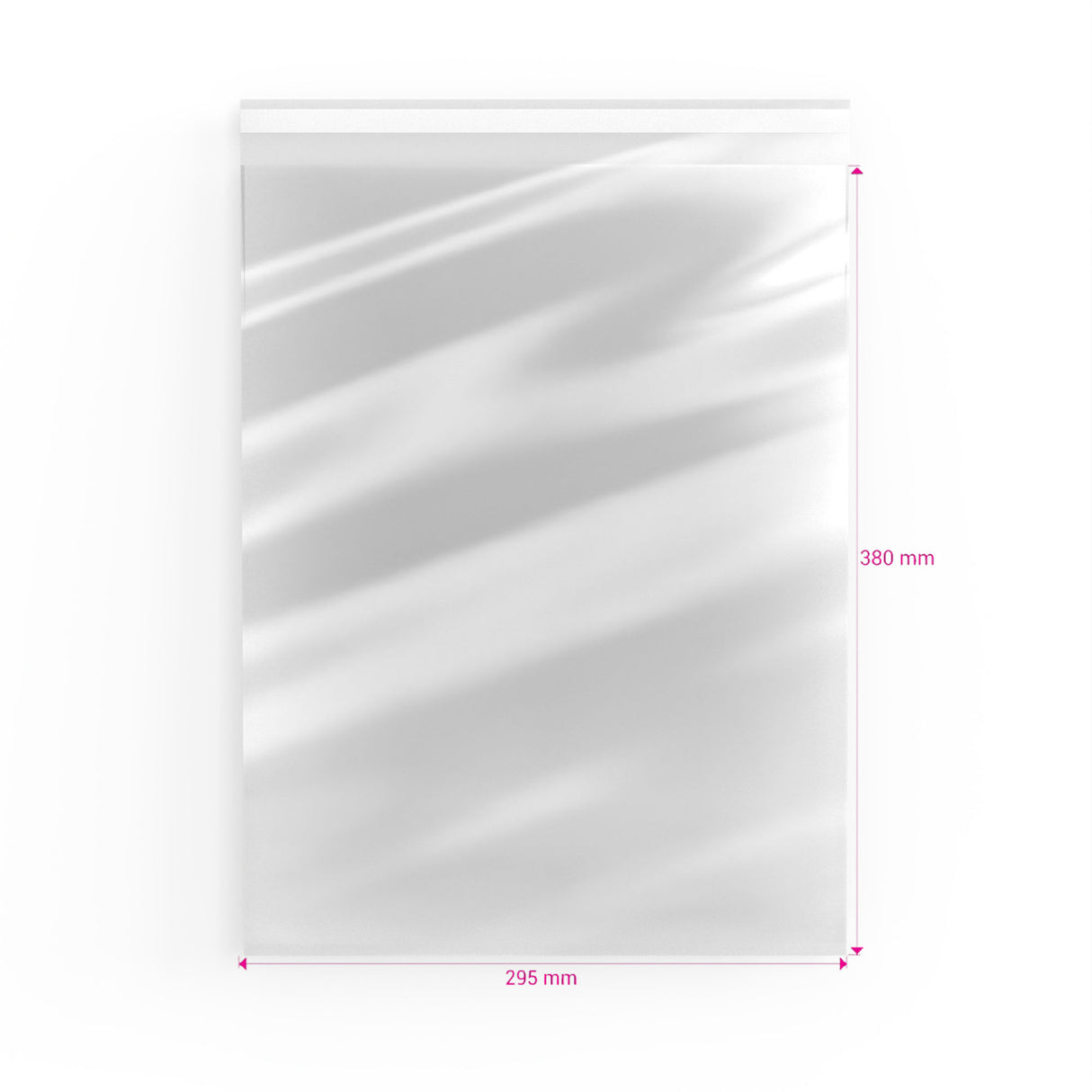 Sacos de celofane sem cabeçalho (OPP)