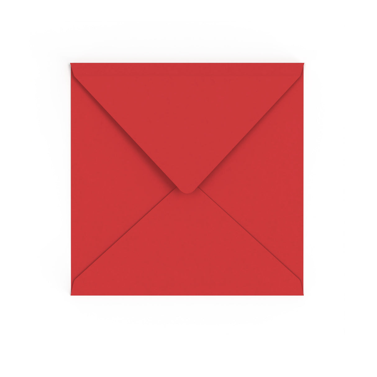 Envelope vermelho cereja 155x155 mm