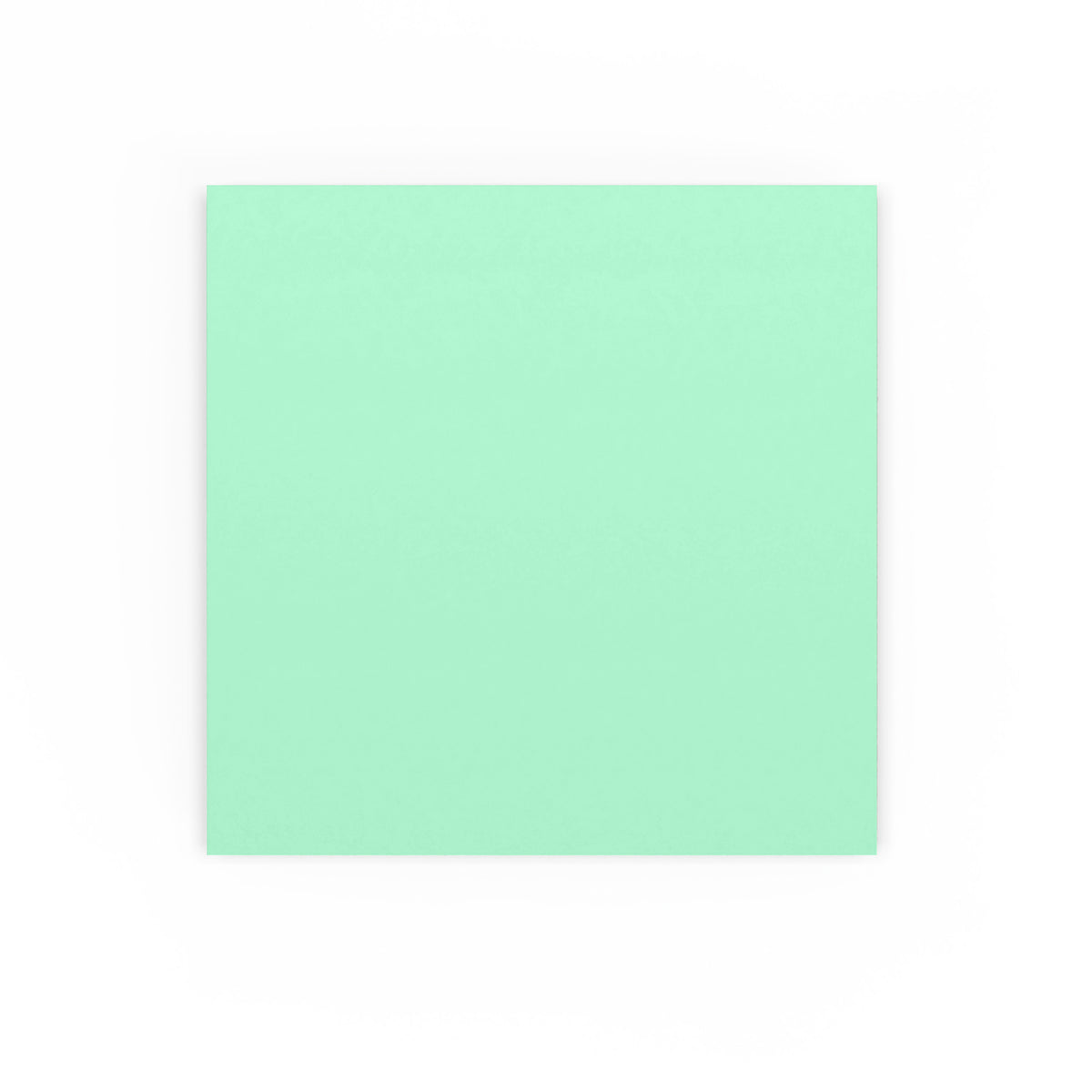 Envelope verde jade 155x155 mm