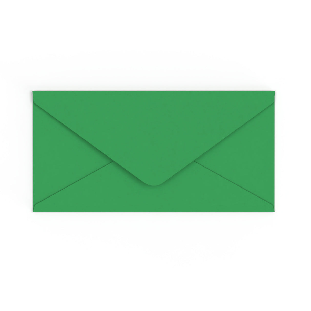 Envelope verde profundo 110x220 mm (DL)