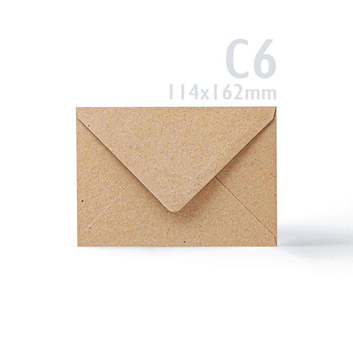 Conjunto de cartões e envelopes kraft