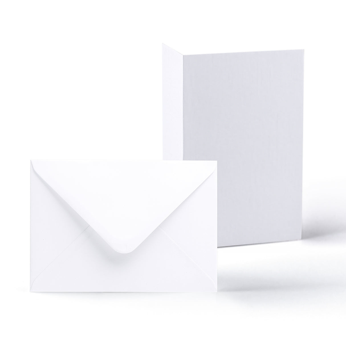 Cartões brancos lisos 250 g/m² e envelopes 100 g/m² – pack