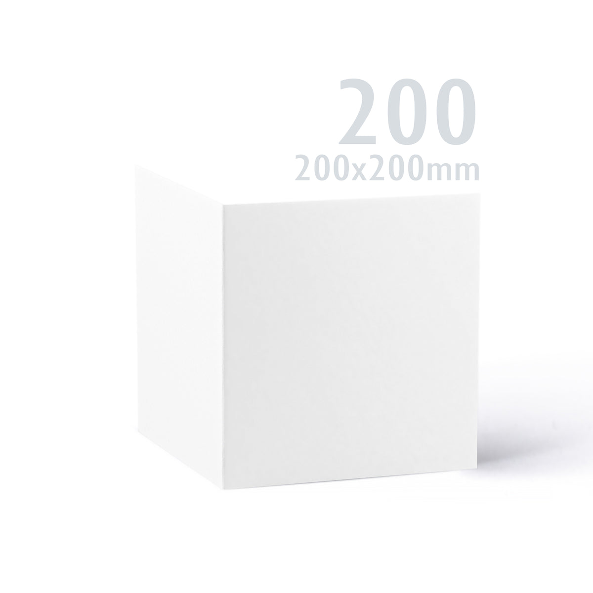 Conjunto de cartões 300 g/m² e envelopes brancos 100g/m² com acabamento liso