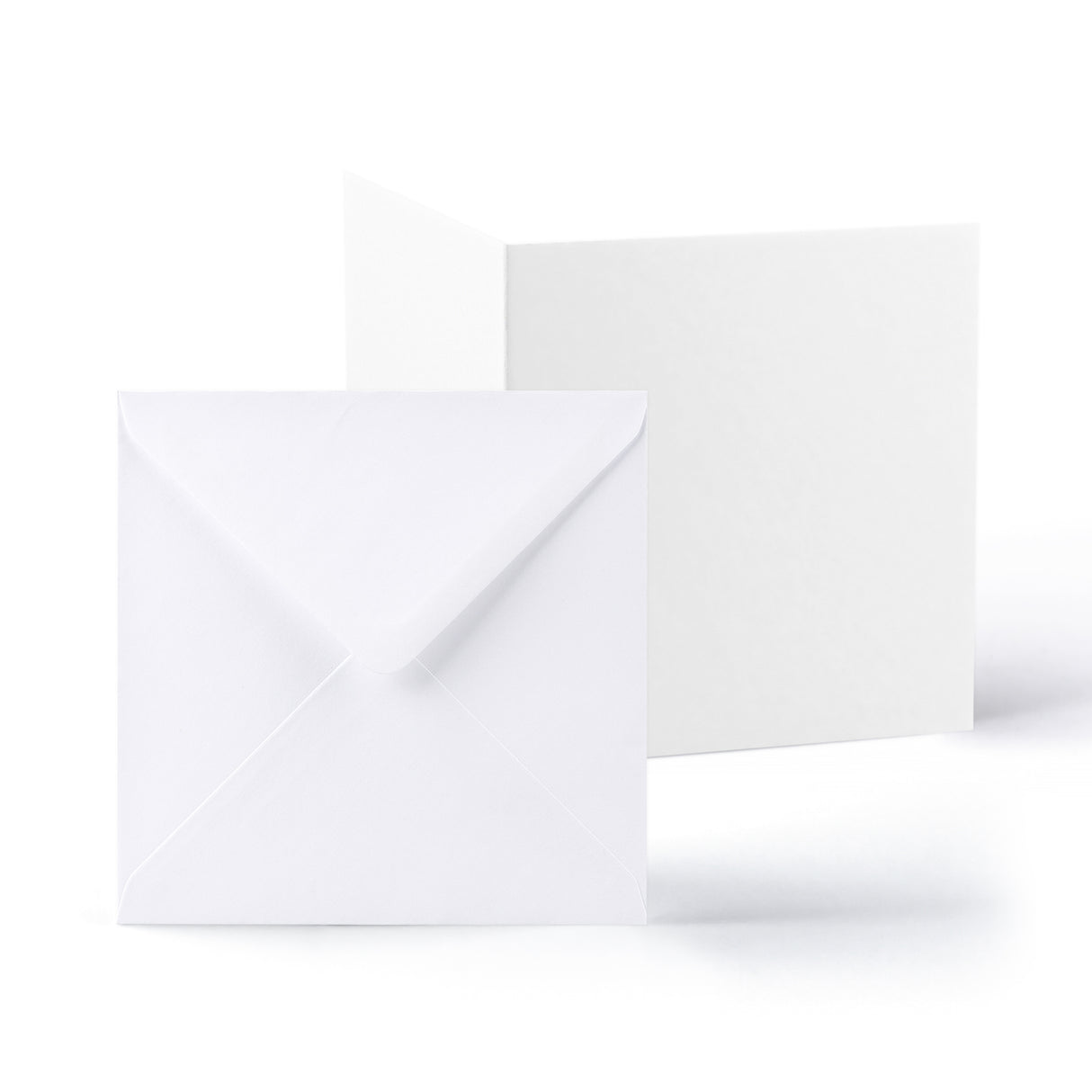 Cartões brancos lisos 250 g/m² e envelopes 100 g/m² – pack