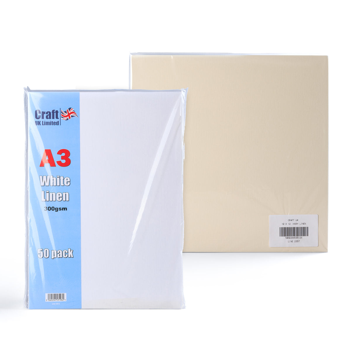 Cartão Linho 300 g/m² pack