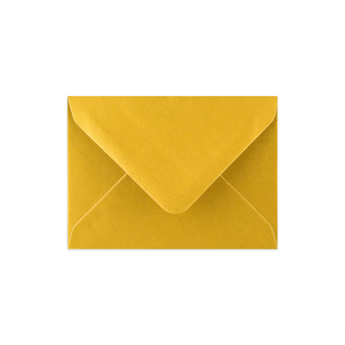 Envelope dourado metálico 82x113 mm (C7)