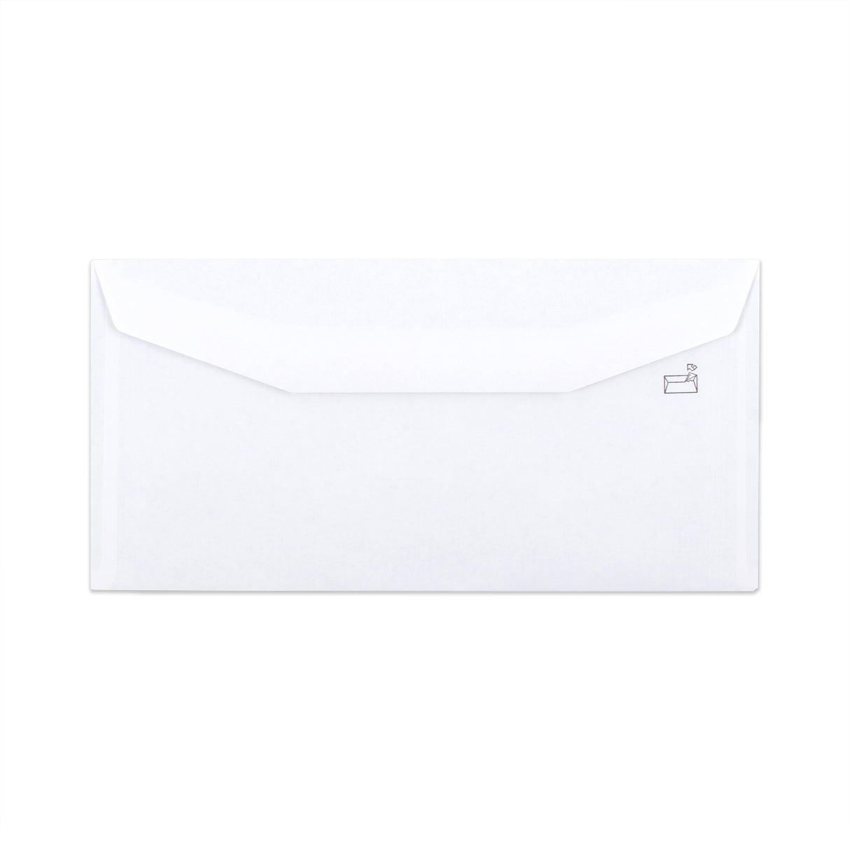 Envelope branco com impressão interior 110x220 mm (DL) 80gr/m²